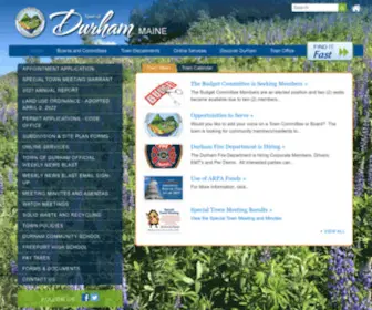 Durhamme.com(Durham ME) Screenshot