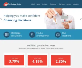 Durhammortgage.com(The Mortgage Centre) Screenshot