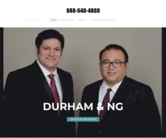 Durhamng.com(Family Law Attorney) Screenshot