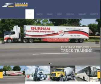 Durhamtrucktraining.com(Durhamtrucktraining) Screenshot