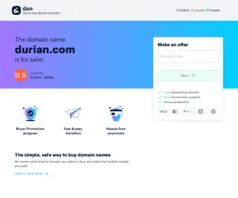 Durian.com(durian) Screenshot