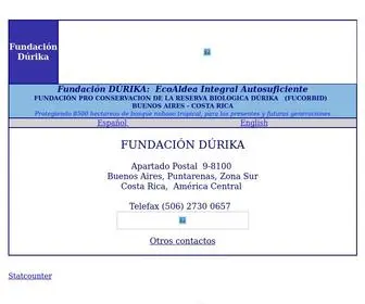 Durika.org(Fundación) Screenshot