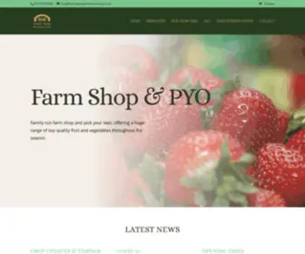 Durleighmarshfarmshop.co.uk(Farm Shop and Pick Your Own) Screenshot