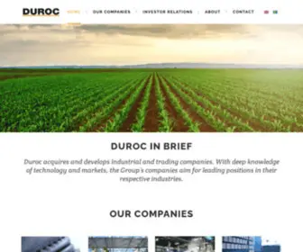Duroc.com(Home) Screenshot