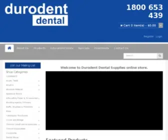 Durodent.com.au(Durodent Dental Supplies) Screenshot