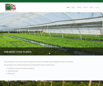 Duroinursery.co.za(For More Than Plants) Screenshot