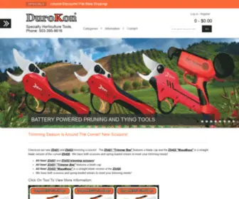 Durokon.com(Discount Tools & Supplies for Farm) Screenshot