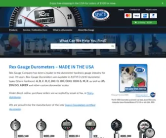 Durometer.com(Rex Gauge) Screenshot