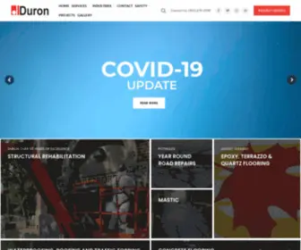 Duron.ca(Construction Company) Screenshot