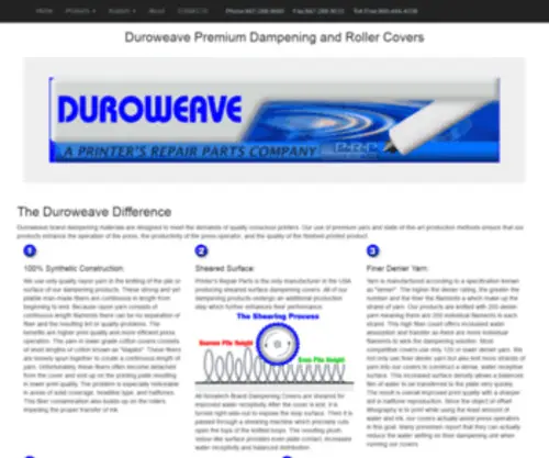 Duroweave.com(Duroweave) Screenshot