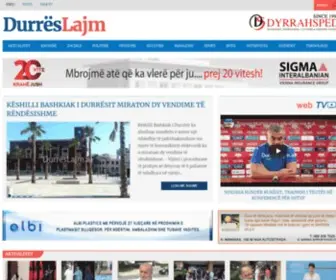 Durreslajm.com(Durrës) Screenshot