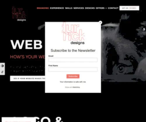 Durrickdesigns.com(Durrick Designs) Screenshot