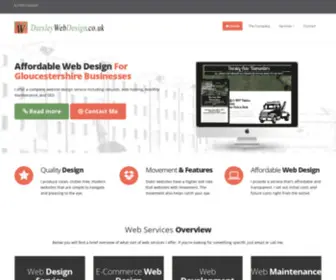 Dursleywebdesign.co.uk(Dursley Web Design glou) Screenshot