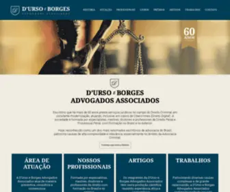 Durso.com.br(D'Urso e Borges Advogados Associados) Screenshot