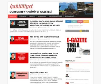 Dursunbeyhakimiyet.com(DURSUNBEY) Screenshot