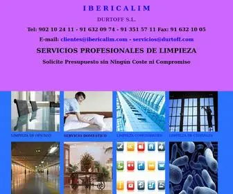 Durtoff.com(SERVICIOS PROFESIONALES DE LIMPIEZA) Screenshot
