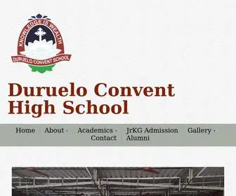 Durueloschoolbandra.in(Duruelo Convent High School) Screenshot