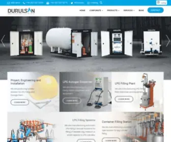 Durulsan.com(LPG Filling Plant and Equipment) Screenshot