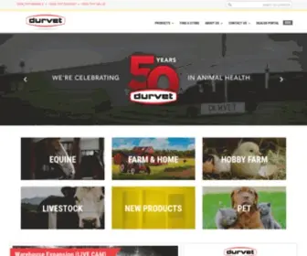 Durvet.com(Durvet Animal Health Products) Screenshot