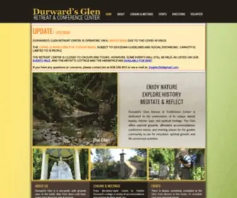 Durwardsglen.org(Durward's Glen Retreat and Conference Center) Screenshot