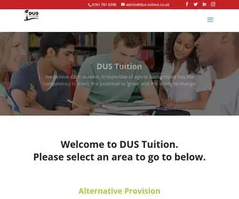 Dus-Tuition.co.uk(Just another WordPress site) Screenshot