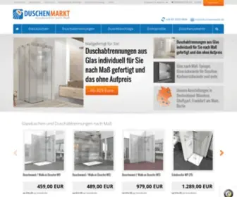 Duschenmarkt.de(Glasduschen) Screenshot