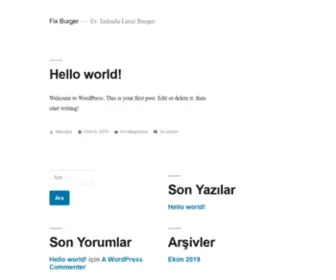 Duseviemlak.com(Fix Burger) Screenshot