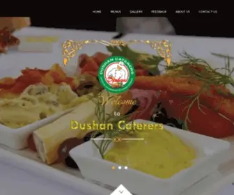 Dushancaterers.com(Best Out Door Catering Service Provider in Sri lanka. Dushan Caterers) Screenshot