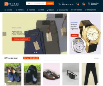 Dushaze.com(L'élégance chez vous) Screenshot