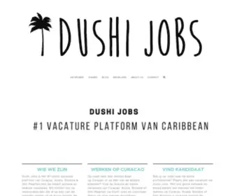 Dushi-Jobs.com(Werken op Curaçao) Screenshot