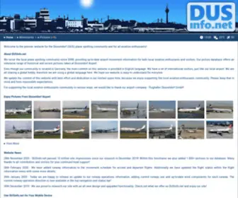 Dusinfo.net(Plane spotting) Screenshot