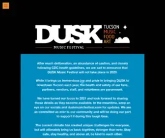DuskmusicFestival.com(DUSK Music Festival) Screenshot