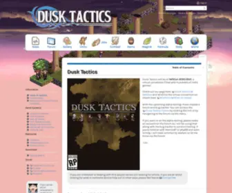 Dusktactics.com(Dusk Tactics) Screenshot