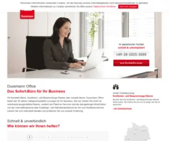 Dussmann-Office.com(Dussmann Office bietet maßgeschneiderte Büro) Screenshot