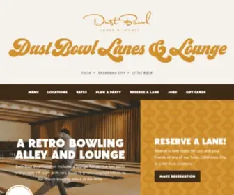 Dustbowllounge.com(Dust Bowl Lanes & Lounge) Screenshot