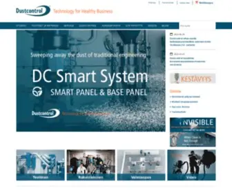 Dustcontrol.fi(Technology for Healthy Business) Screenshot
