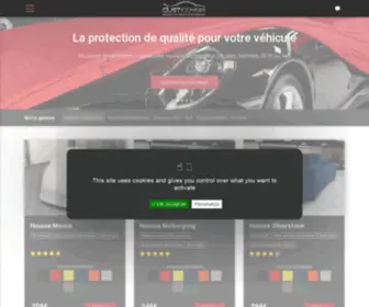 Dustcover.fr(Housses et bâches de protection voiture) Screenshot