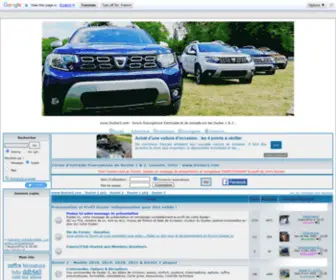 Duster2.com(Duster forum) Screenshot