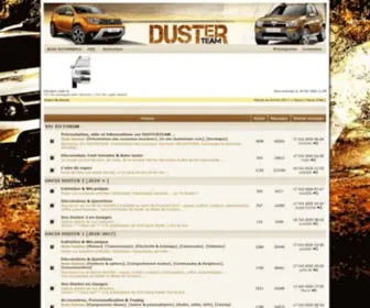 Dusterteam.com(Page d’index) Screenshot