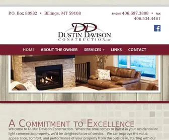 Dustindavison.com(A Commitment to Excellence) Screenshot