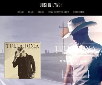 Dustinlynchmusic.com(DUSTIN LYNCH) Screenshot