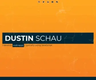 Dustinschau.com(Dustin Schau) Screenshot