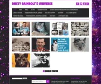 Dustycatwriter.com(Where Everthing) Screenshot