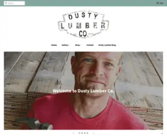 Dustylumberco.com(The Dusty Lumber Co) Screenshot