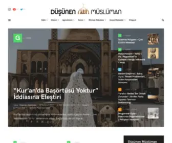 Dusunenmusluman.com(Ateistlere cevaplar) Screenshot