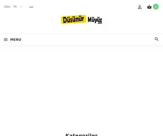 Dusunurmuyuz.com(Düşünürmüyüz) Screenshot