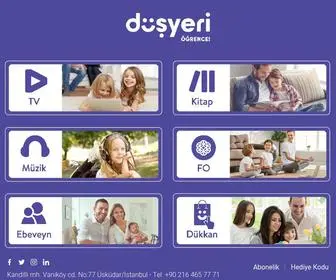 Dusyeri.com(Düşyeri) Screenshot