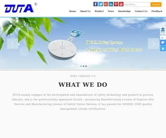 Dutashop.com(Bursting Disc Safety Device) Screenshot