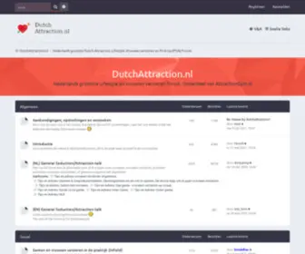 Dutchattraction.nl(Nederlands grootste Dutch Attraction) Screenshot