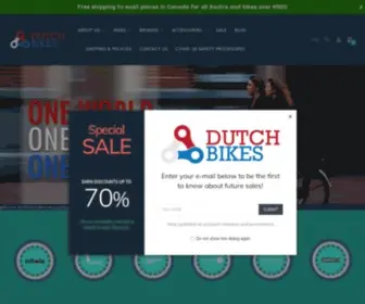 Dutchbikes.ca(Real Dutch Bikes) Screenshot